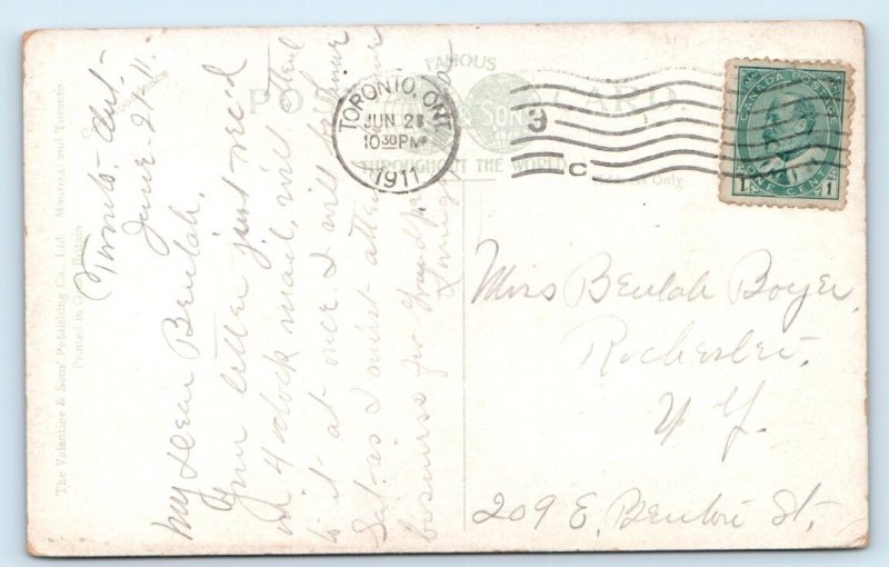 Picnicking High Park - TORONTO Canada 1911 Postcard