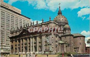 Postcard Modern Montreal P Q Canada Cathedral Basilica of Mary Queen of the W...