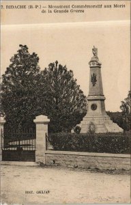 CPA BIDACHE Monument Commemoratif aux Morts (1163894)