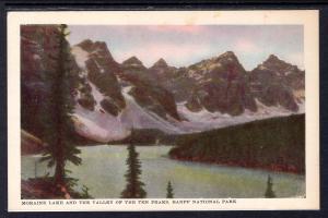 Moraine Lake and the Valley of the Ten Peaks,Banff,Alberta,Canada