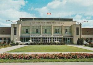 Canada Memorial Auditorium Kitchener Ontario