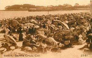 Postcard C-1910 California Santa Cruz Beach Field & Co #2081 CA24-4868