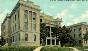 Circa 1910 Baptist Memorial Sanitarium, Dallas, Texas Vintage Postcard P22