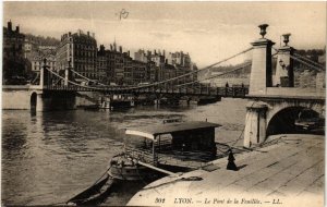 CPA LYON Le Pont de la FEUILLÉE (462249)