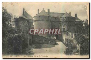Old Postcard Lassay Le Chateau