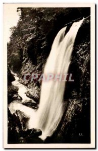 Postcard Modern Eaux Bonnes The cascade of large beech