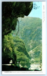 Evergreen Gorge TAIWAN Postcard