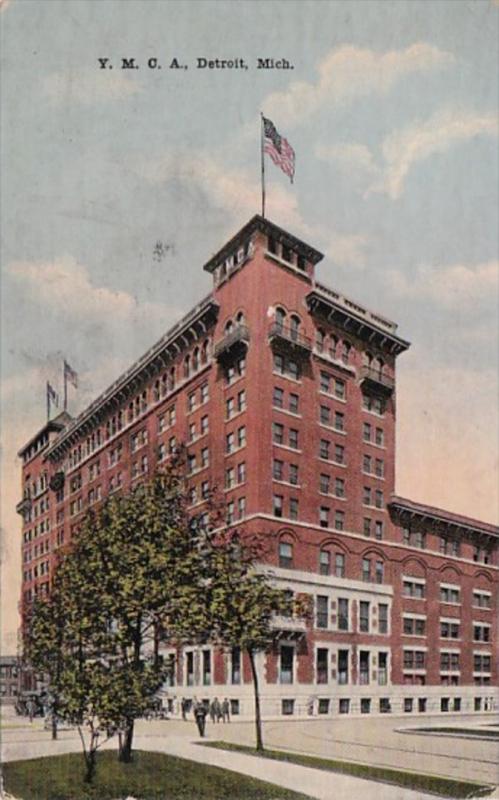 Michigan Detroit Y M C A Building 1919
