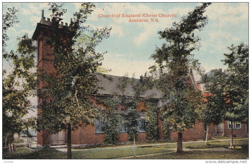 Church Of England (Christ Church), AMHERST, Nova Scotia, Canada, 1900-1910s