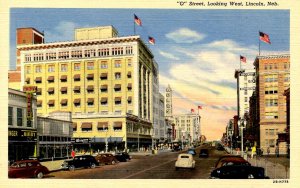 NE - Lincoln. O Street Looking West
