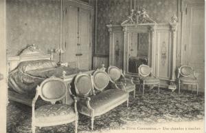 CPA AK Paris 9e - Hotel Continental - Une chambre á coucher (141719)