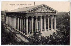 Paris, La Madeleine A.P. St Madeleine's Church