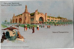 Palace of Transportation, St Louis Worlds Fair UDB Vintage Postcard D67