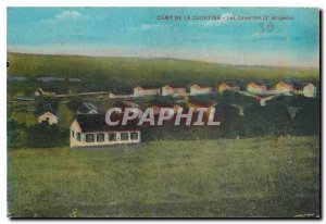 Old Postcard Camp of Courtine The 2-Barracks Army Brigade