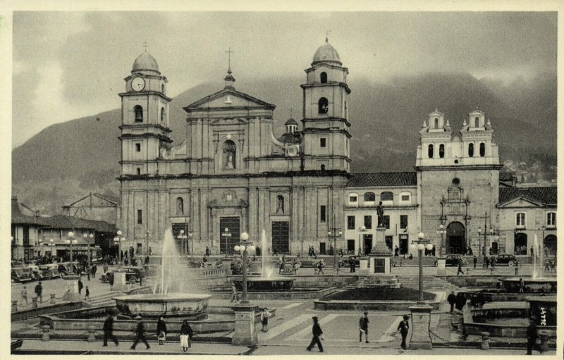 colombia, BOGOTA, Iglesia Metropolitana o Basílica Primada (1930s) Postcard