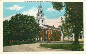 NH, Newport, New Hampshire, Congregational Church