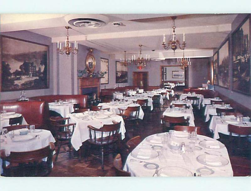 Unused Pre-1980 BILLY MARTIN'S CARRIAGE HOUSE RESTAURANT Georgetown DC v7020