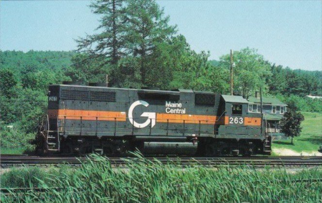 Maine Central Railroad GP38 Locomotive #263