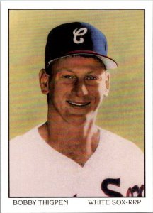 1990 Score Baseball Card Bobby Thigpen Chicago White Sox sk10611