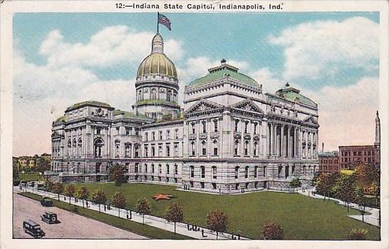 Indiana State Capitol Indianapolis Indiana