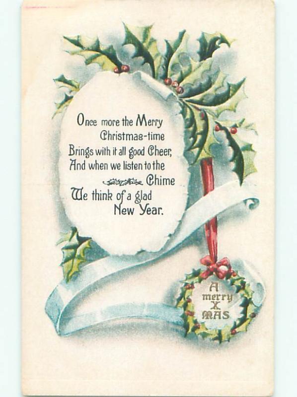 Divided-Back CHRISTMAS SCENE Great Postcard AA0166