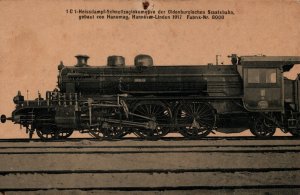 Heissdampf-Schnellzuglokomotive Oldenburgischen Steam Locomotive 08.85