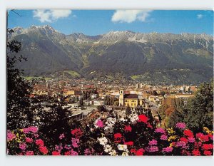 Postcard Stadtansicht mit Nordkette, Alpenstadt Innsbruck, Austria