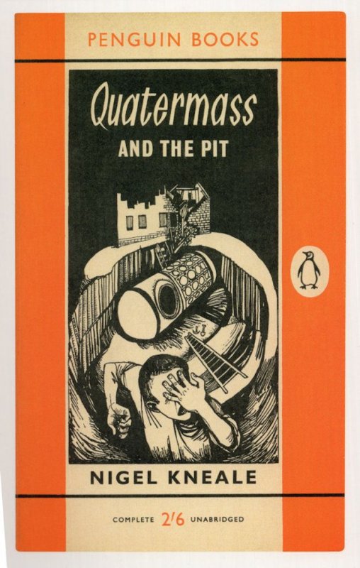 Quatermass & The Pit Nigel Kneale of Hammer Film 1960 Book Postcard