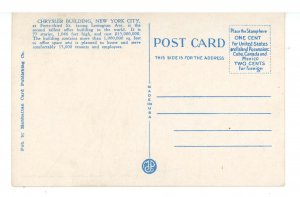 NY - New York City. Chrysler Building 