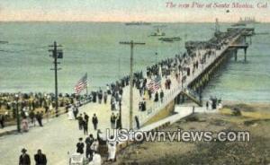 New Pier Santa Monica CA 1911