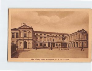 Postcard Paleis Noordeinde Hr. M. de Koningin, The Hague, Netherlands