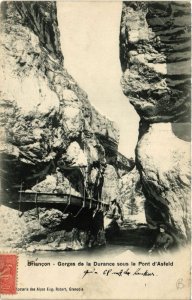 CPA BRIANCON - Gorges de la Durance sous le Pont d'Asfeld (472626)