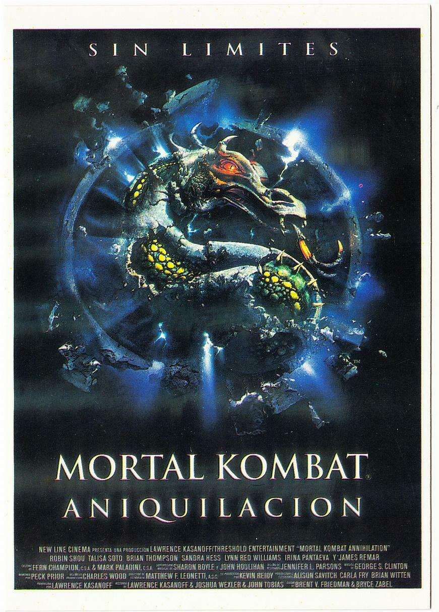 Mortal Kombat 2 - Character Select  Postcard for Sale by