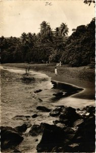 CPM Pigeon Bouillante- La Plage de l'Anse a Sable GUADELOUPE (839307)