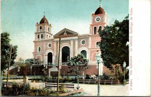 Vtg The Cathedral Le Catedral Santiago de Cuba pre-1908 Postcard