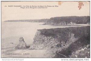 France Saint-Nazaire La Cote du Rocher du Lion a la Pinte de l'Eve Plage...