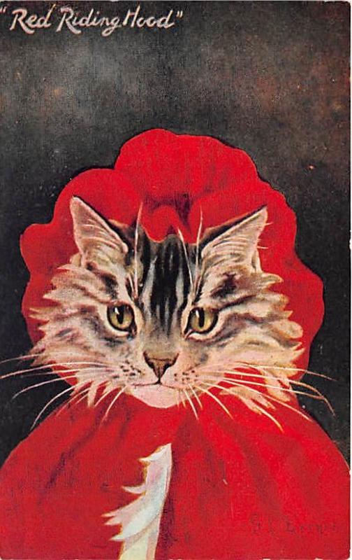 Red Riding Hood Cat Unused 