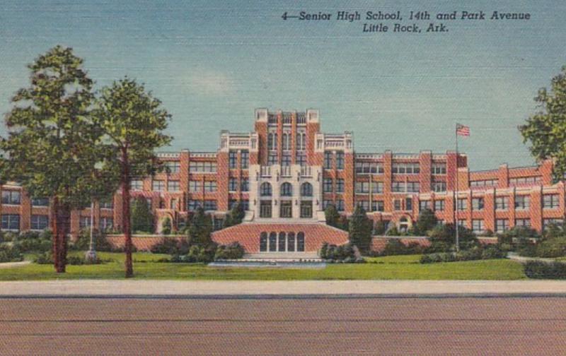 Arkansas Little Rock Senior High School Curteich