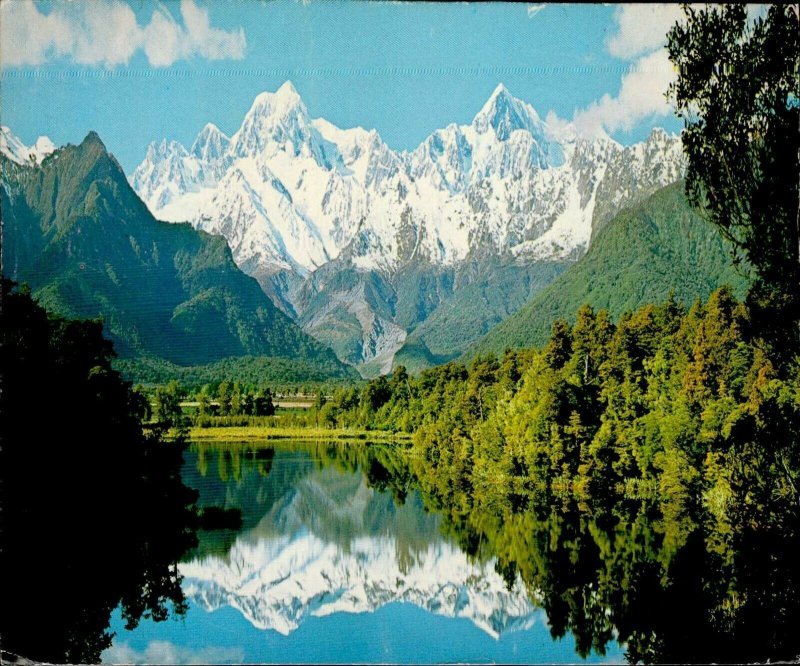 JD0006 new zeeland westland mount tasman cook lake matheson westland