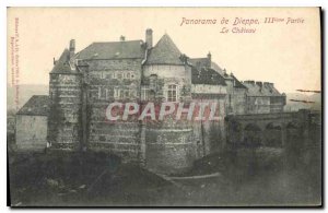 Old Postcard Panorama Dieppe IIIrd Part the castle