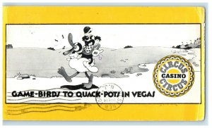 1971 Game Birds To Quack, Pots, Circus-Circus in Las Vegas Nevada Postcard 