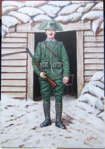 Postcard Italy Carabinieri of Foot WWI 1916 - unposted