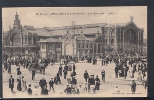 France Postcard - Boulogne-Sur-Mer - La Gare Centrale    T6259