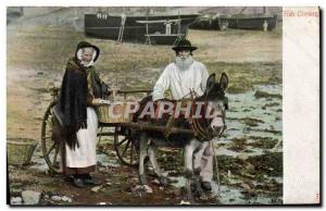 Postcard Old Fish Hitch Carriers Ane Mile