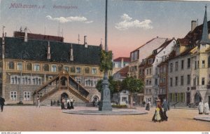 MULHAUSEN , France, 1900-1910's; Rathausplatz