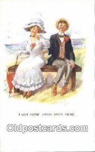 Artist Fred Spurgin PostcardSeaside Series No 121