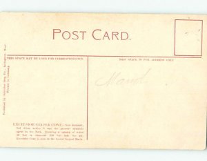 Divided-Back YELLOWSTONE National Park Wyoming WY HJ7646
