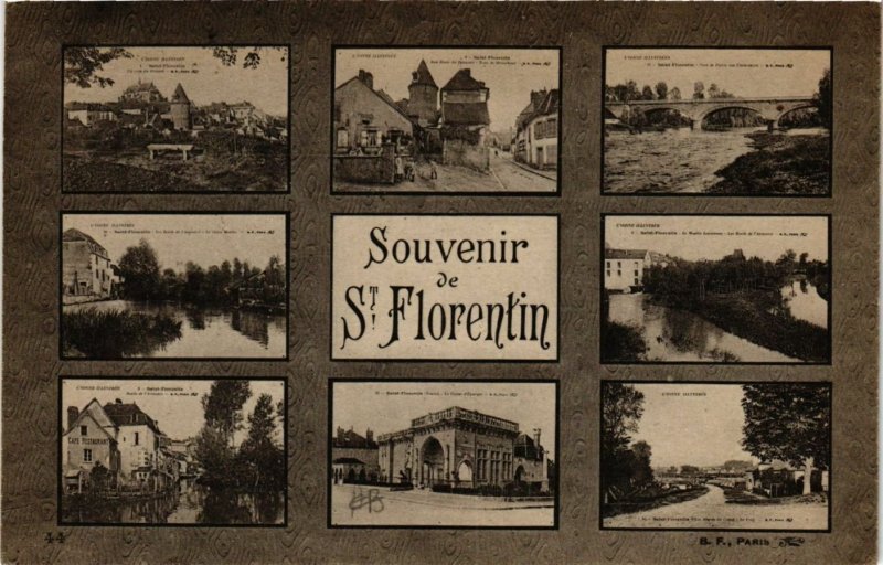 CPA  Souvenir de St-Florentin (658505)