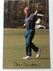 Bill Clinton on the Golf Course