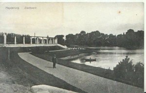 Germany Postcard - Magdeburg Stadtpark - Metz & Lautz - TZ11053